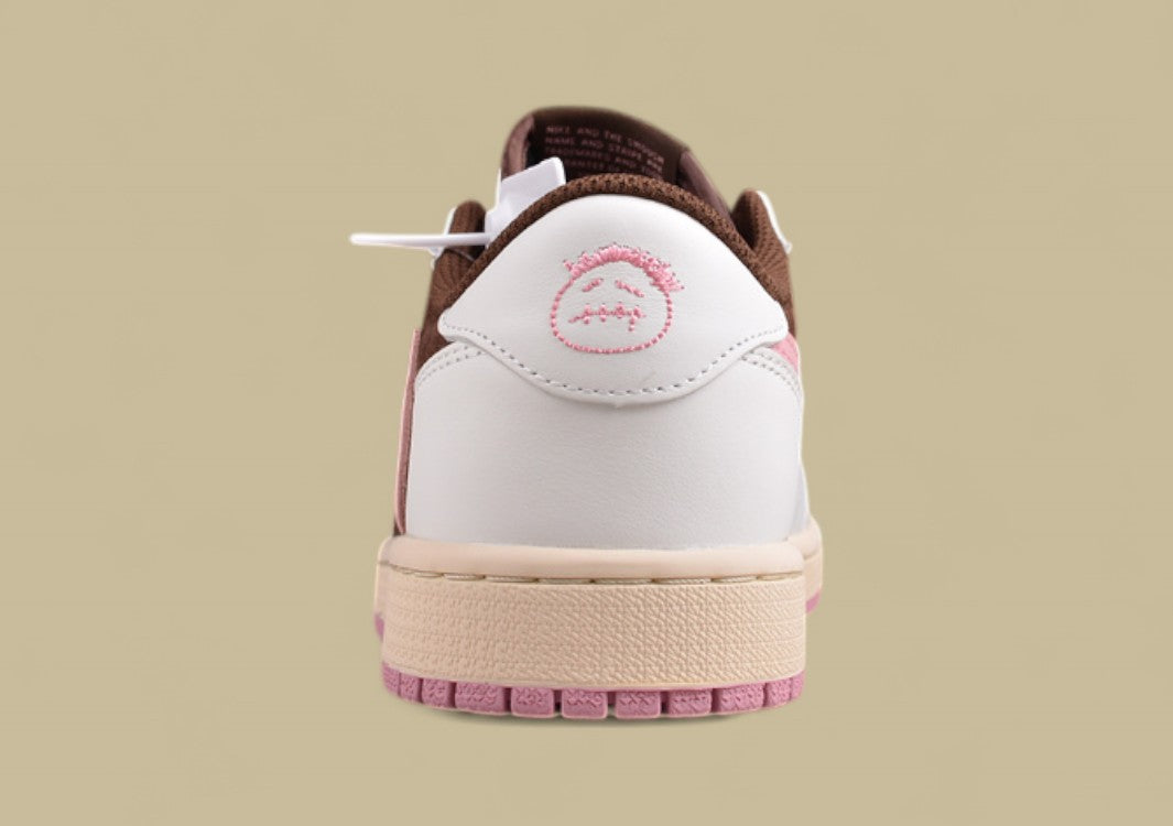 Travis Scott x Air Jordan 1 Low OG Olive Mocha Rose