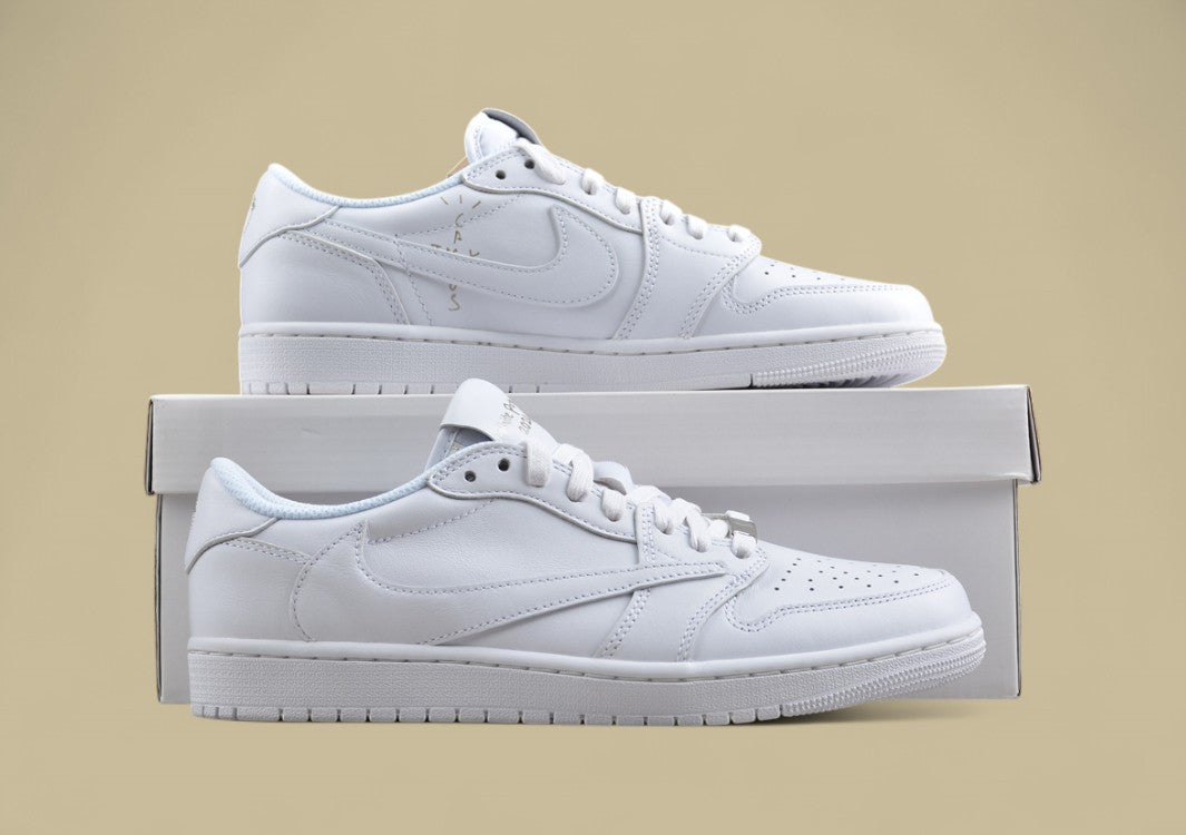 Travis Scott x Air Jordan 1 Low OG SP TS Joint Inverted Hook Low-Top