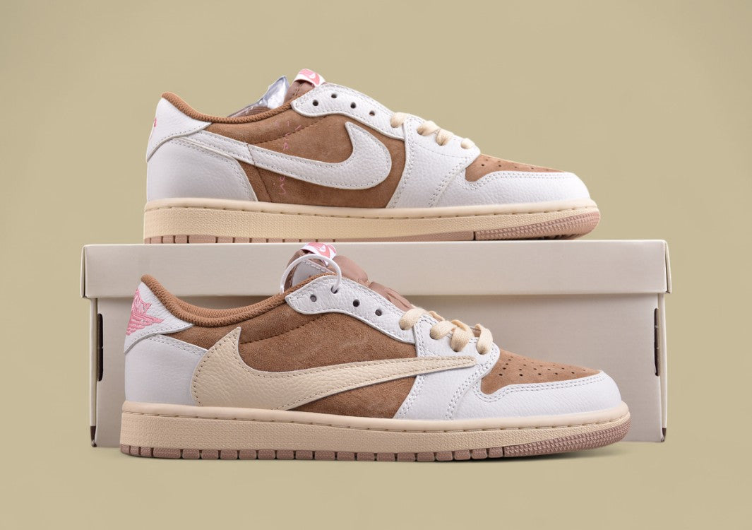 Travis Scott x Air Jordan 1 Low OG Tan/Brown