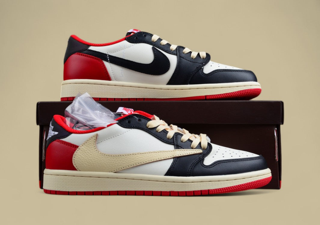Travis Scott x Air Jordan 1 Low OG “Black Toe”