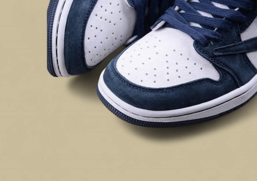 Travis Scott x Air Jordan 1 Low OG “Navy Suede”