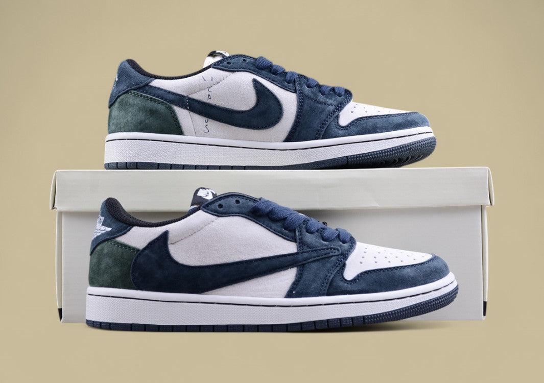 Travis Scott x Air Jordan 1 Low OG “Navy Suede”