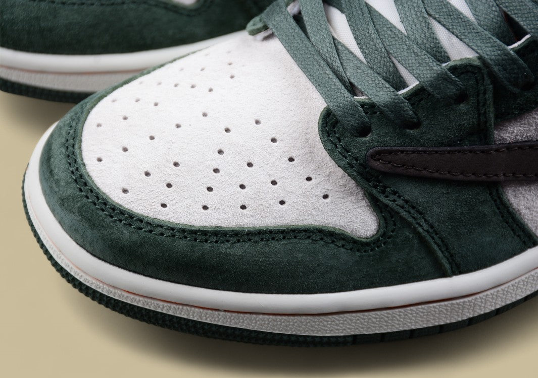 Travis Scott x Air Jordan 1 Low OG “Olive Green Suede”