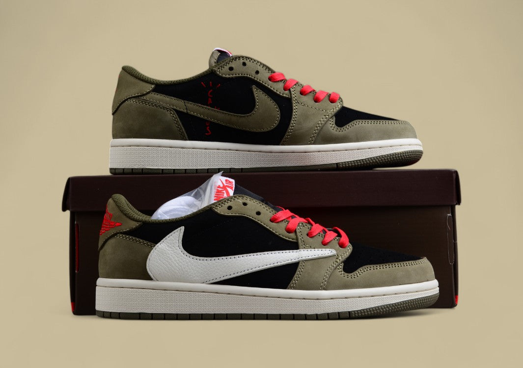 Travis Scott x Air Jordan 1 Low OG “Olive”