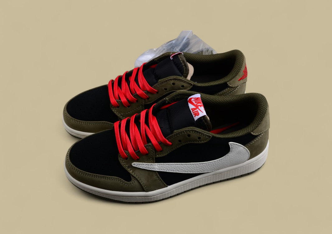 Travis Scott x Air Jordan 1 Low OG “Olive”