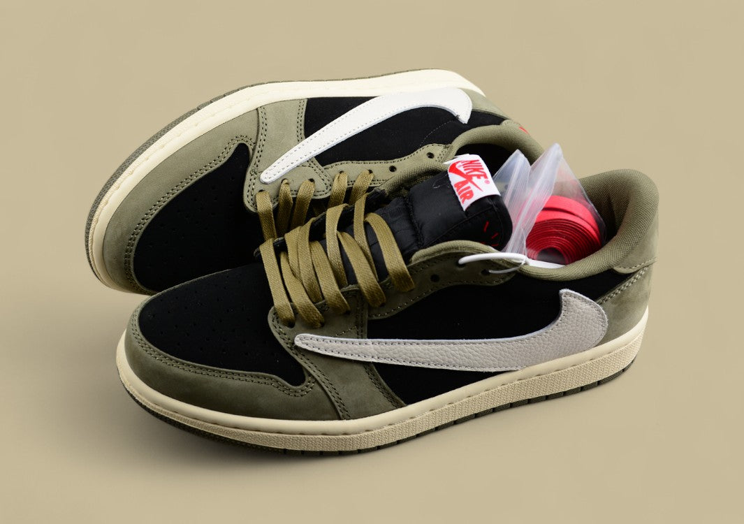 Travis Scott x Air Jordan 1 Low OG “Olive”