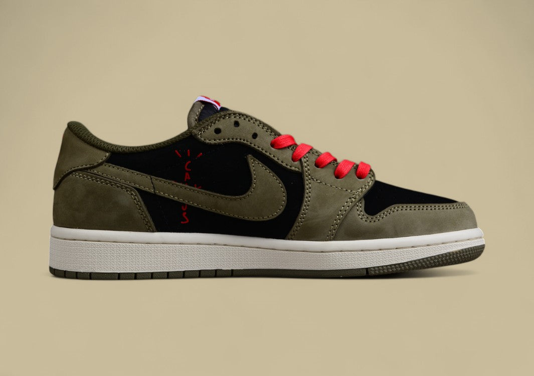 Travis Scott x Air Jordan 1 Low OG “Olive”