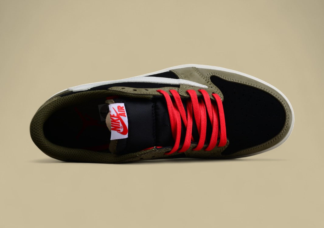 Travis Scott x Air Jordan 1 Low OG “Olive”