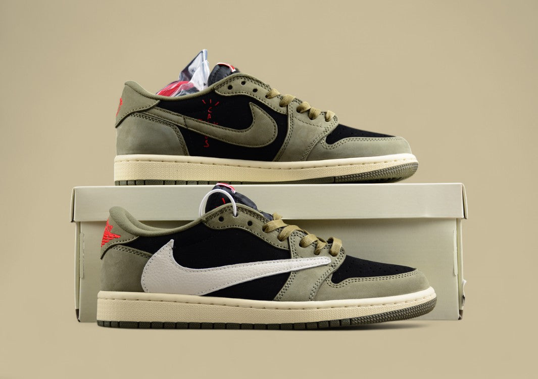 Travis Scott x Air Jordan 1 Low OG “Olive”