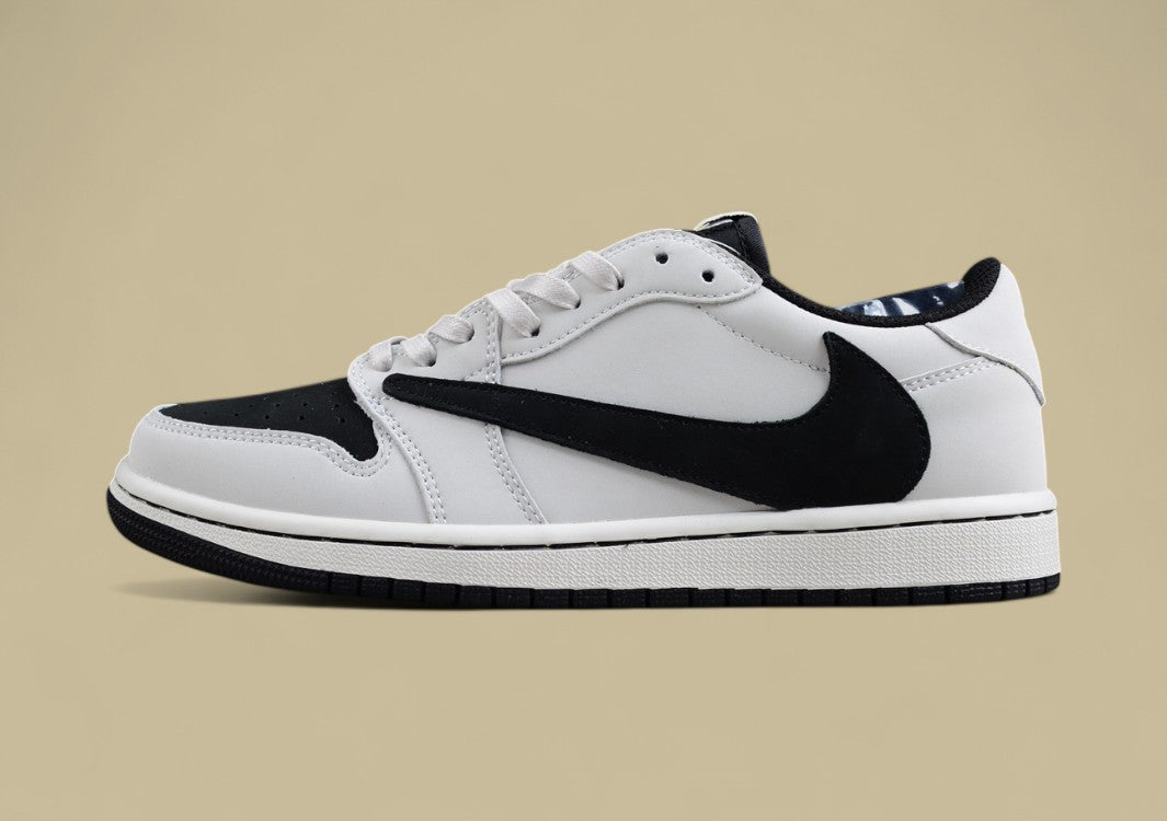 Travis Scott x Air Jordan 1 Low OG “Reverse Panda” – White/Black