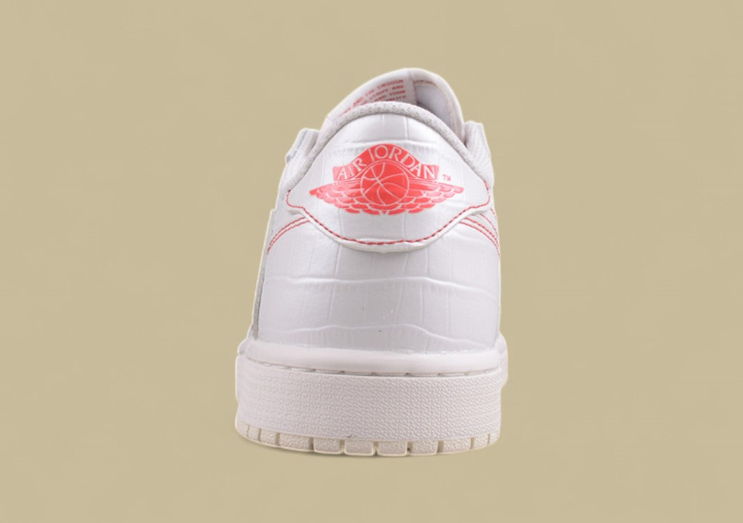Travis Scott x Air Jordan 1 Low OG “White/Red Croc