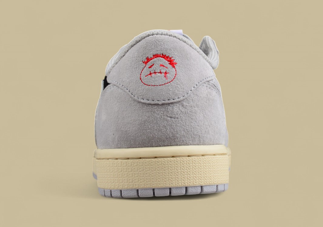 Travis Scott x Air Jordan 1 Low "Reverse Mocha" White Brown Mocha TS Joint Reverse Hook