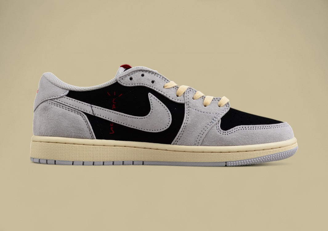 Travis Scott x Air Jordan 1 Low "Reverse Mocha" White Brown Mocha TS Joint Reverse Hook