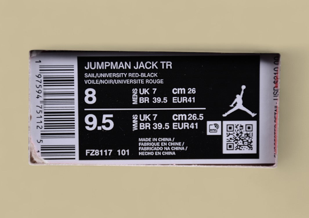 Travis Scott x Jordan Jumpman Jack TR "University Red"