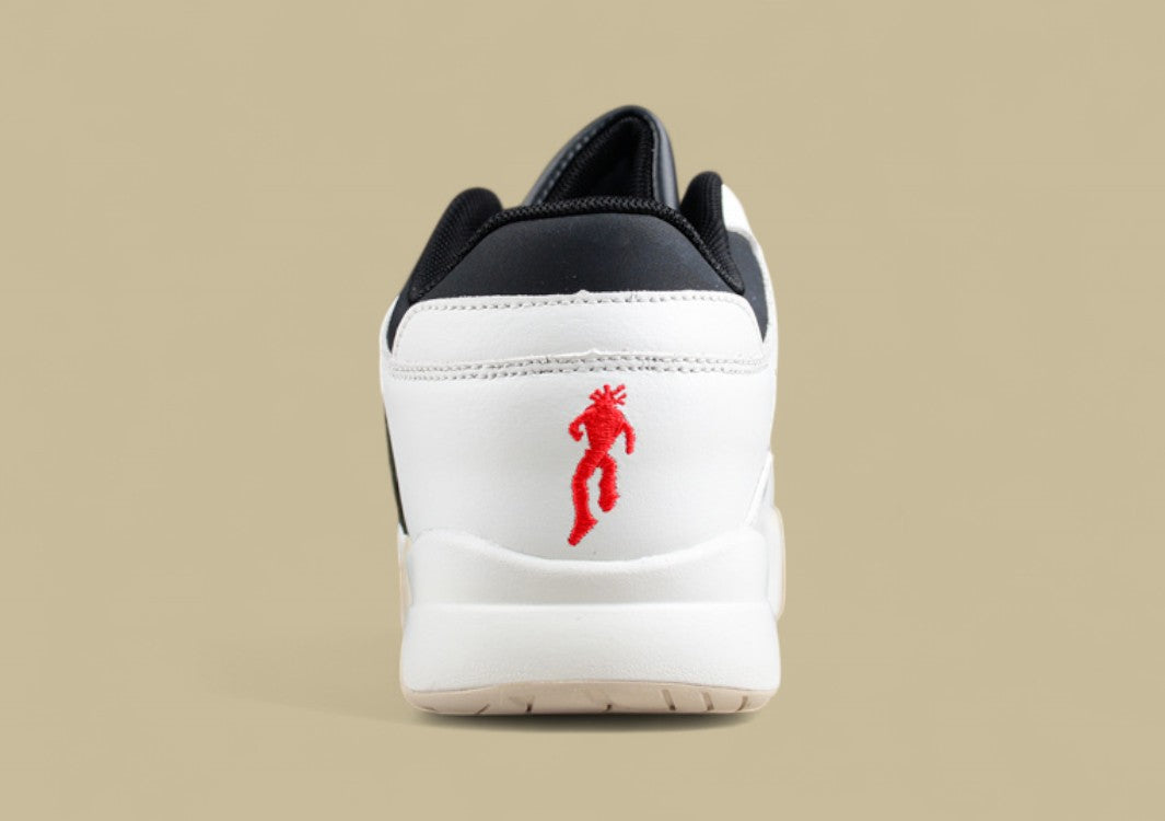 Travis Scott x Jordan Olive Cut The Check Inverted Hook Velcro Fashion Basketball Shoes