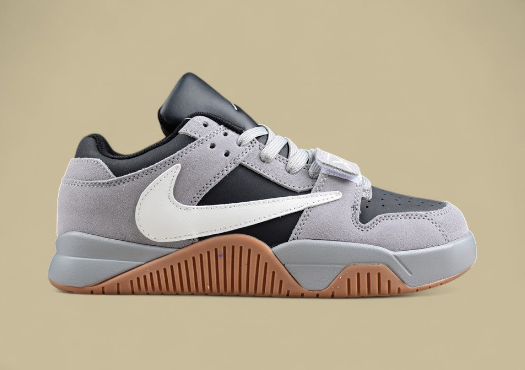 Travis Scott x Jordan “Cut The Check” – Grey/Black/Gum