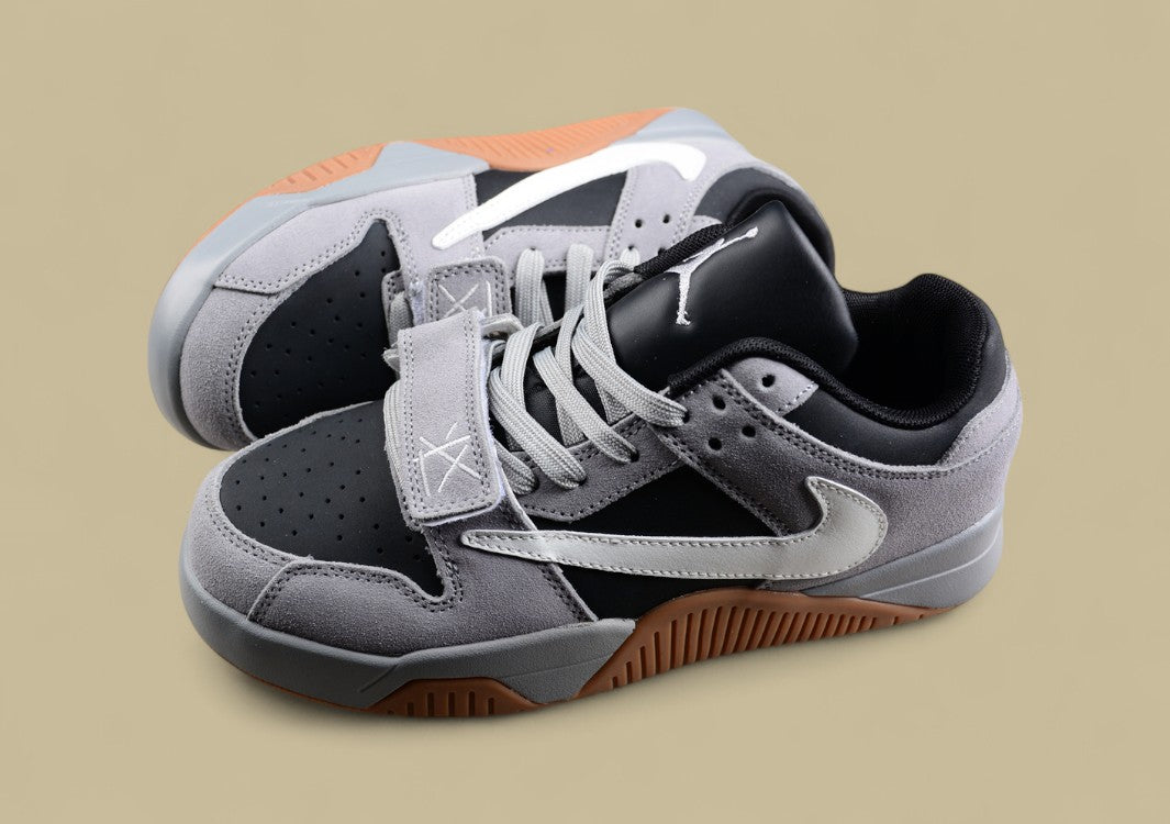 Travis Scott x Jordan “Cut The Check” – Grey/Black/Gum