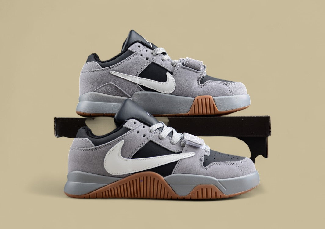 Travis Scott x Jordan “Cut The Check” – Grey/Black/Gum