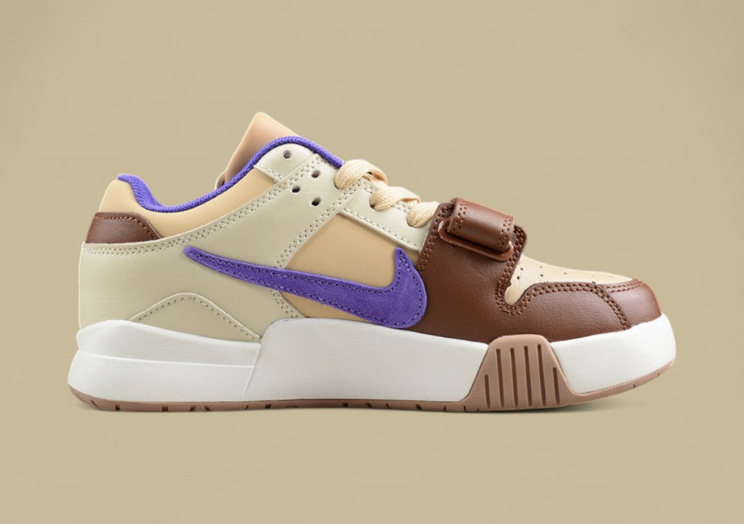 Travis Scott x Jordan “Cut The Check” Low – Brown/Violet Ore