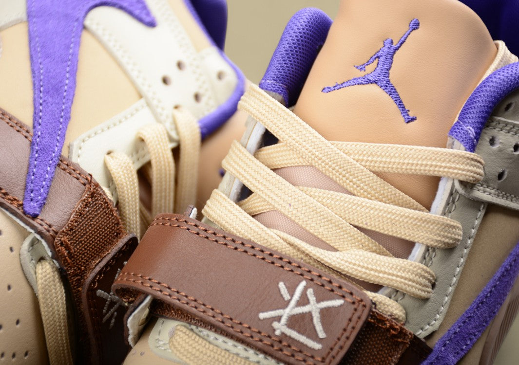 Travis Scott x Jordan “Cut The Check” Low – Brown/Violet Ore