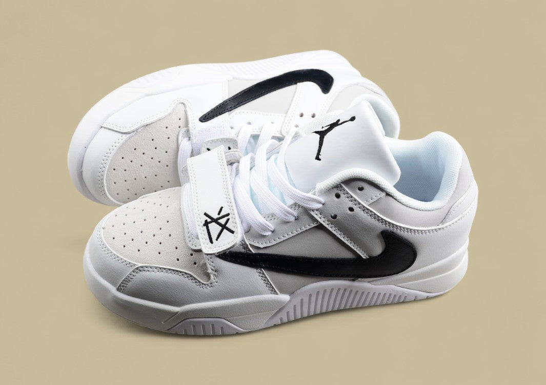 Travis Scott x Jordan “Cut The Check” Low – Triple White/Black