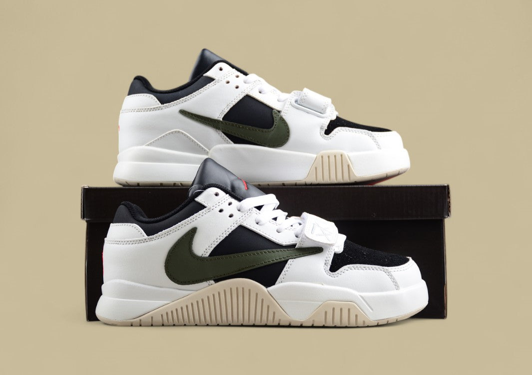 Travis Scott x Jordan “Cut The Check” – Olive/Black/White