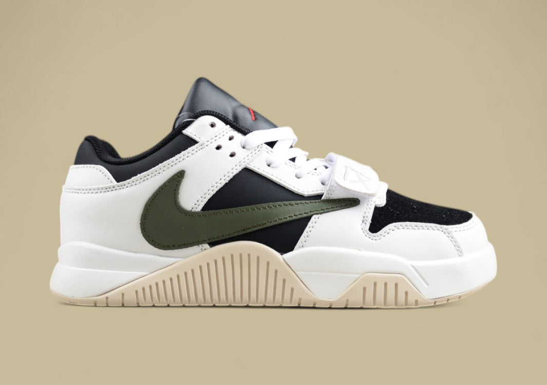 Travis Scott x Jordan “Cut The Check” – Olive/Black/White