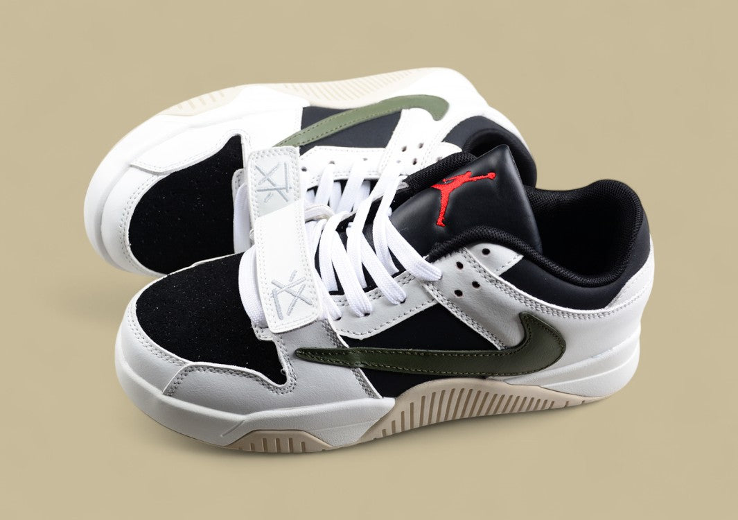 Travis Scott x Jordan “Cut The Check” – Olive/Black/White