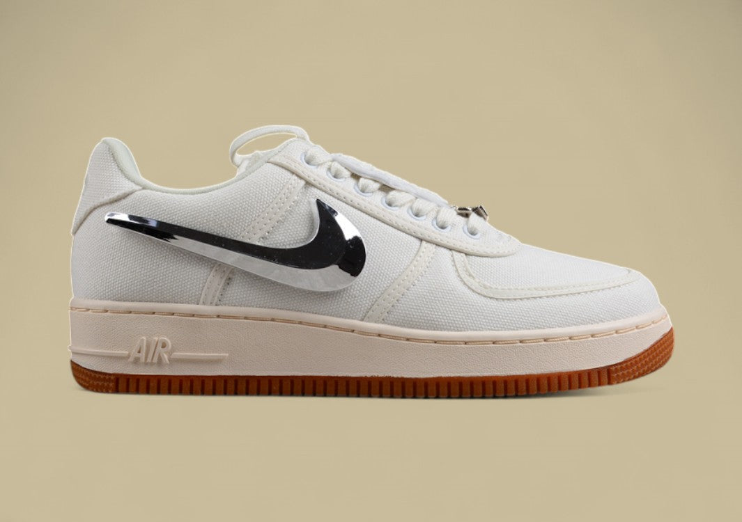 Travis Scott x Nike Air Force 1 TS Ultra-Limited Low-Top Casual Sneakers