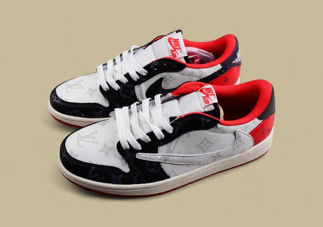 Travis Scott x Nike Air Jordan 1 Low OG SP"Grey/Black/Beige"