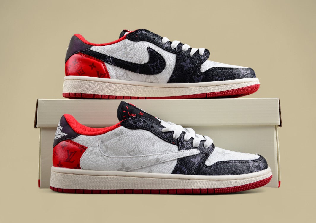 Travis Scott x Nike Air Jordan 1 Low OG SP Grey Black Beige