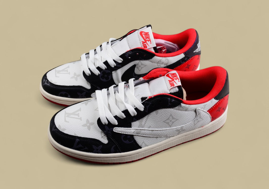 Travis Scott x Nike Air Jordan 1 Low OG SP Grey Black Beige