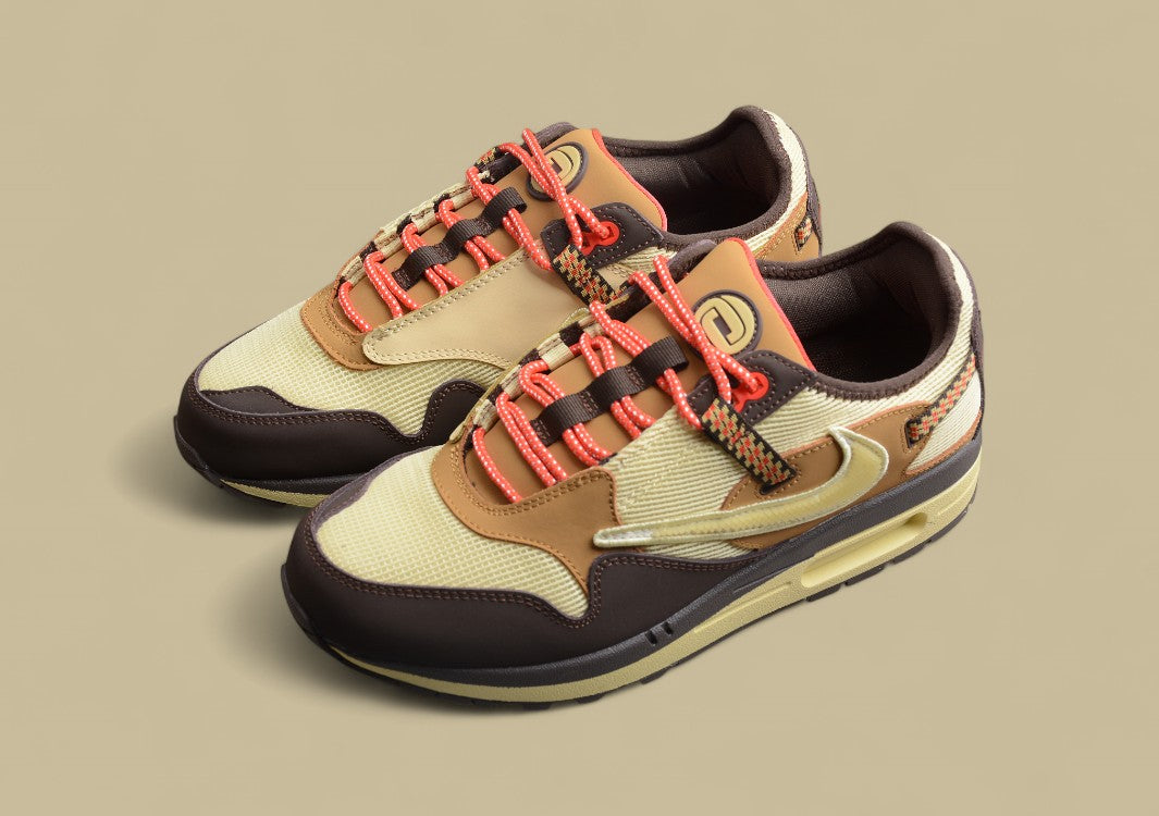 Travis Scott x Nike Air Max 1 Black and Brown Hook