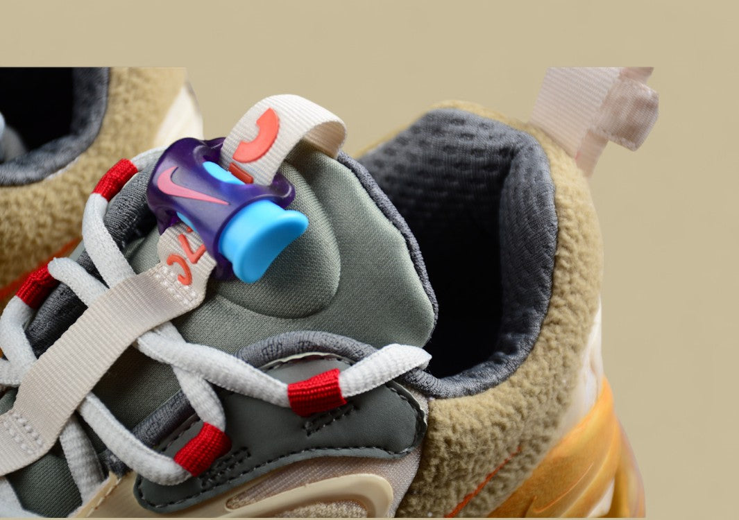 Travis Scott x Nike Air Max 270 React TS Joint Half-Palm Air Cushion Running Shoes