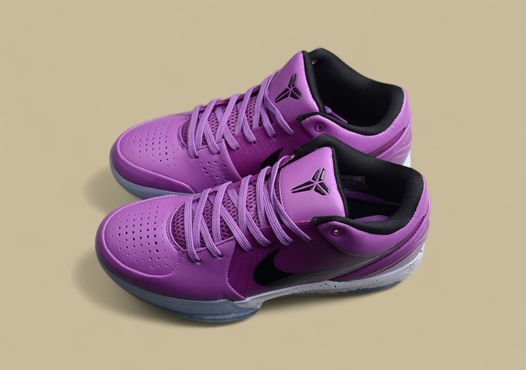 Undefeated x Kobe 4 Protro Court Purple/University Gold/White