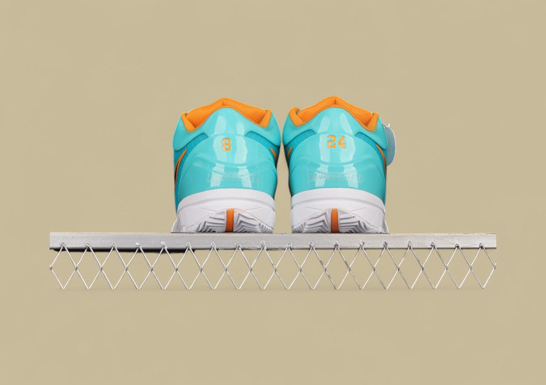 Undefeated x Kobe 4 Protro Hyper Jade Teal/Mango/White