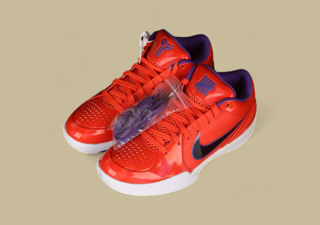 Undefeated x Kobe 4 Protro Team Orange/Purple/White