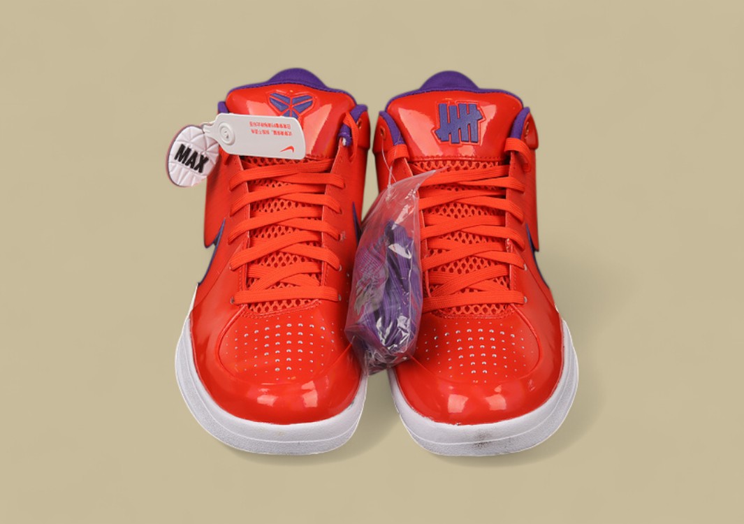 Undefeated x Kobe 4 Protro Team Orange/Purple/White