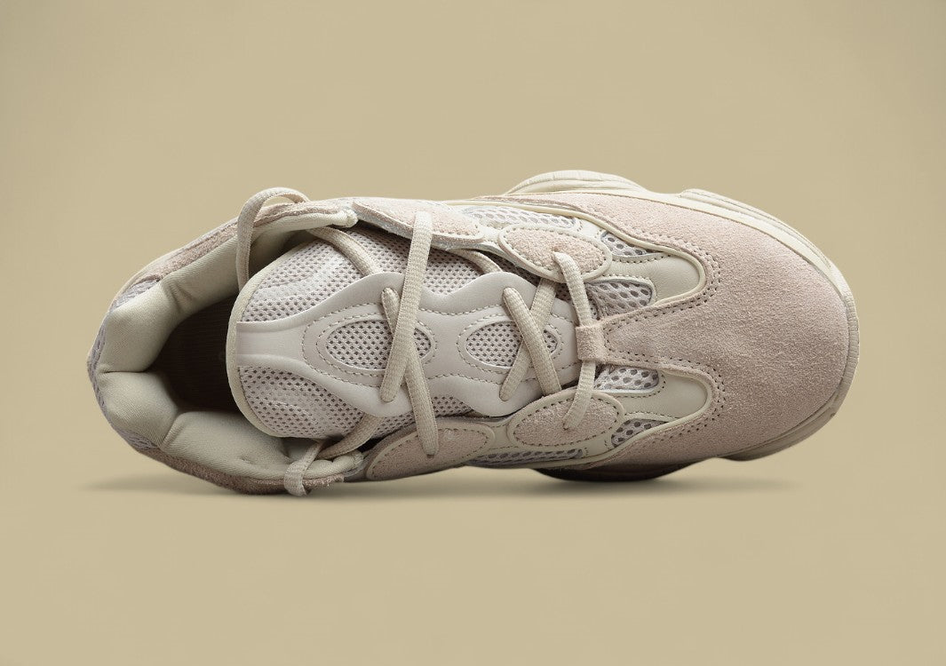 Yeezy 500 Blush Minimal Off-White Vibe with Iconic Chunky Design