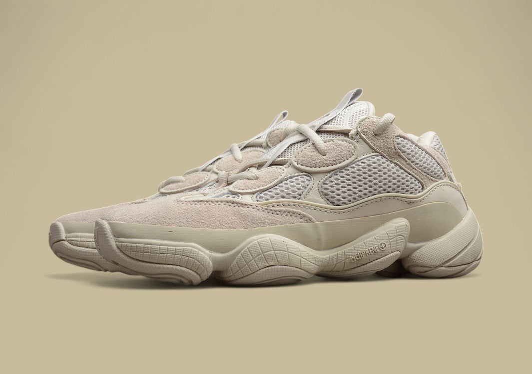 Yeezy 500 Blush Minimal Off-White Vibe with Iconic Chunky Design