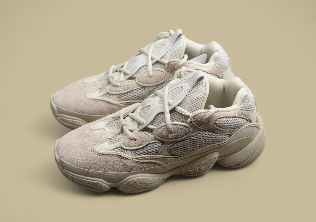 Yeezy 500 Blush Minimal Off-White Vibe with Iconic Chunky Design