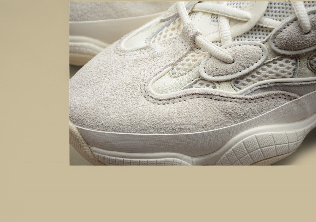 Yeezy 500 Bone White Crisp Coconut 500 in Classic White Tones