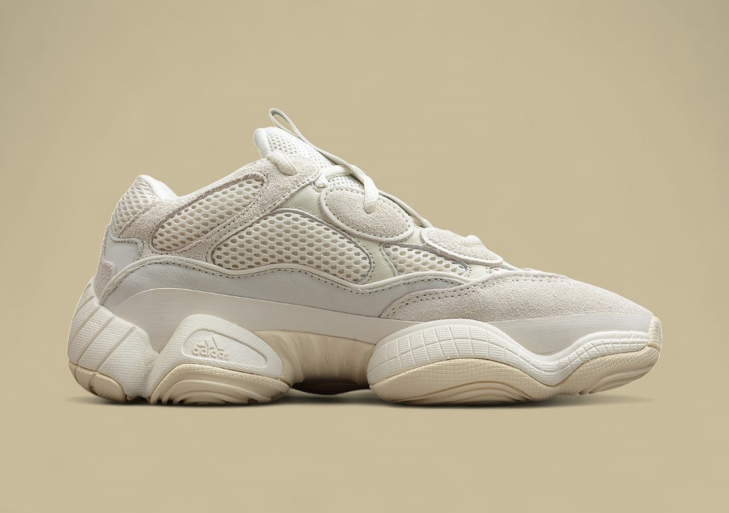 Yeezy 500 Bone White Crisp Coconut 500 in Classic White Tones