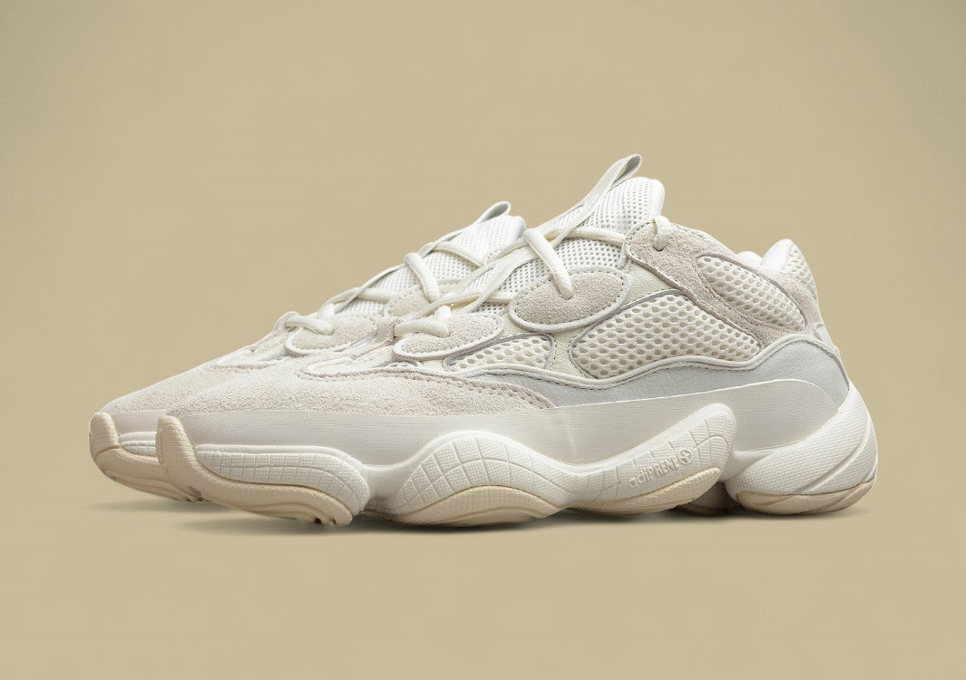 Yeezy 500 Bone White Crisp Coconut 500 in Classic White Tones