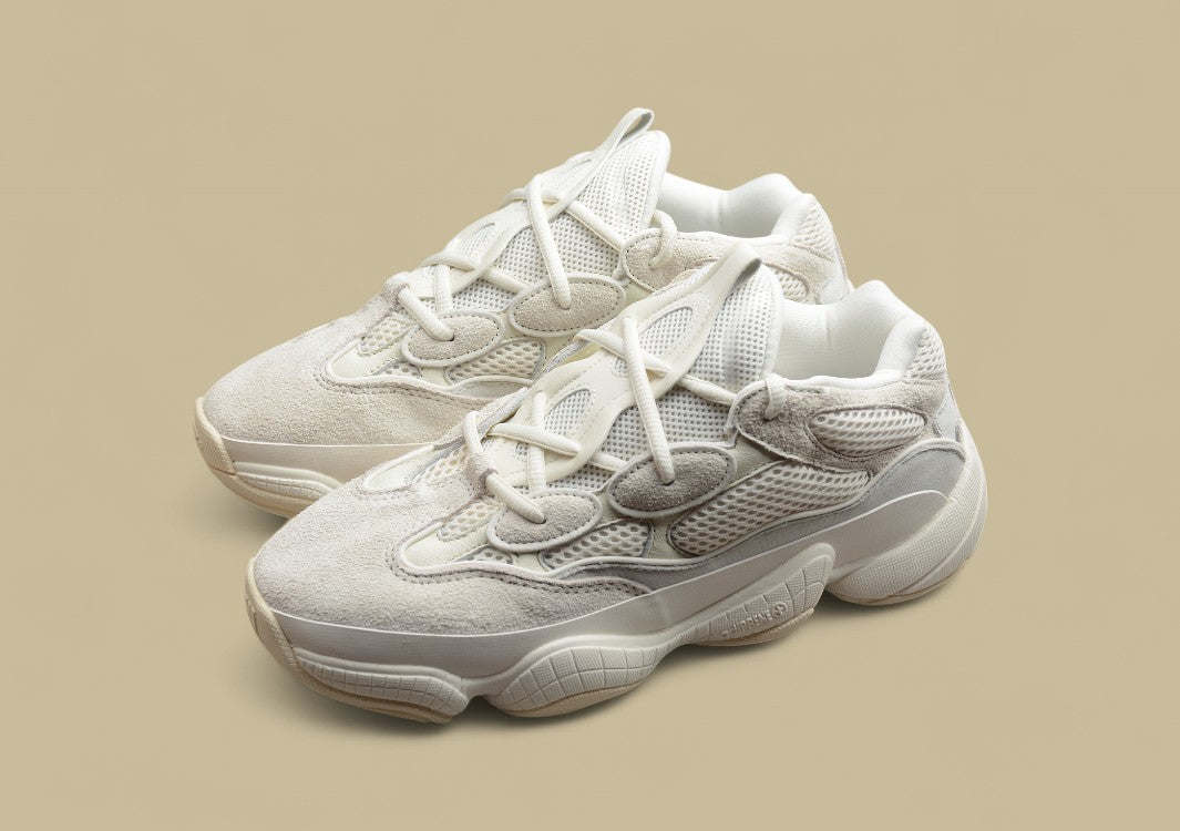 Yeezy 500 Bone White Crisp Coconut 500 in Classic White Tones