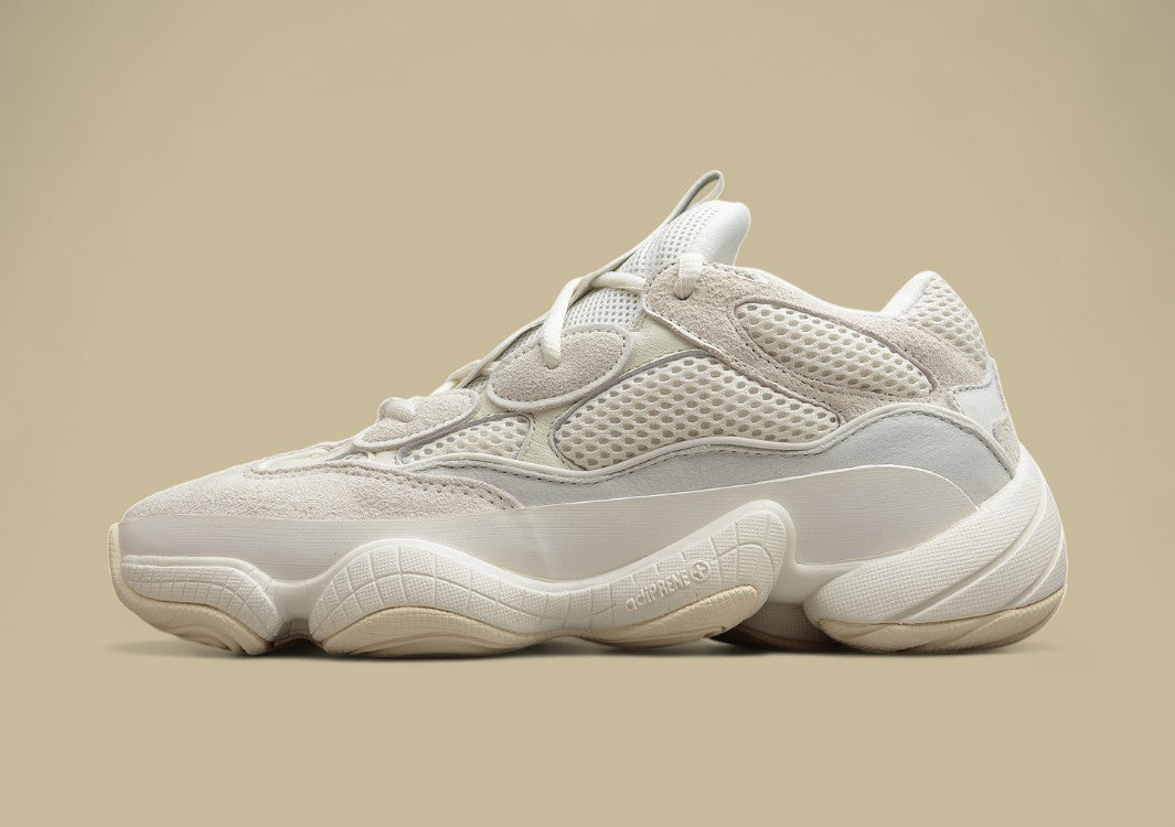 Yeezy 500 Bone White Crisp Coconut 500 in Classic White Tones