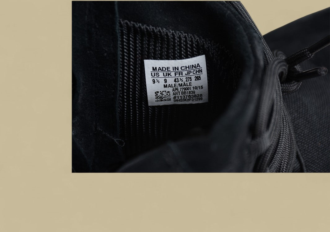Yeezy 750 Boost OG High Top Black Warrior Replica