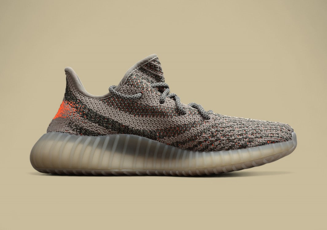 Yeezy Boost 350 V2 Coconut 350 Old Gray with Orange Starry Sky Accents