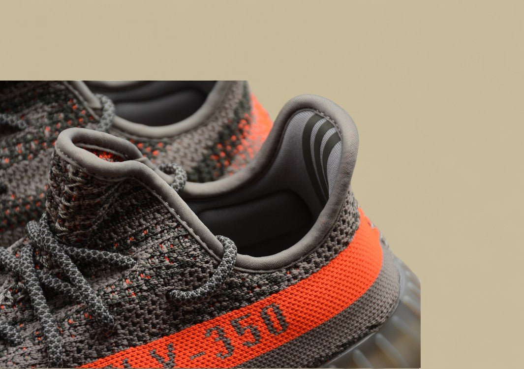 Yeezy Boost 350 V2 Coconut 350 Old Gray with Orange Starry Sky Accents
