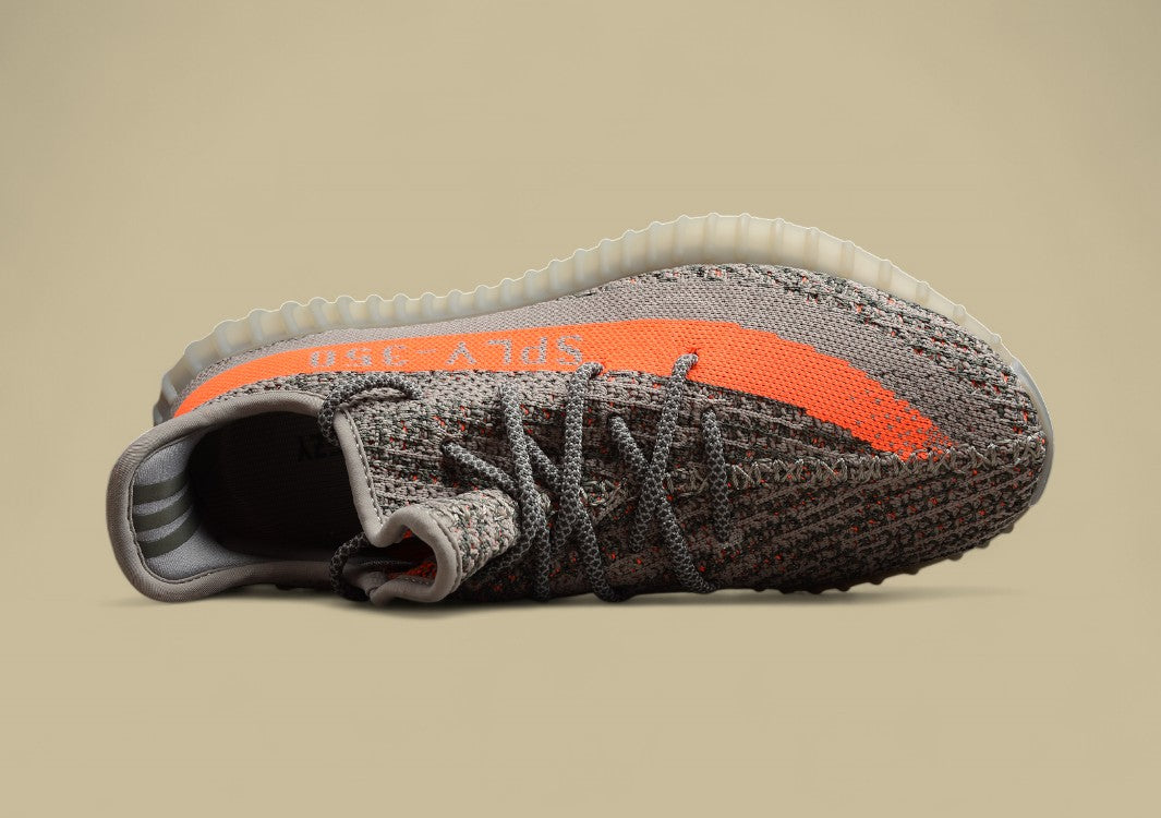 Yeezy Boost 350 V2 Coconut 350 Old Gray with Orange Starry Sky Accents